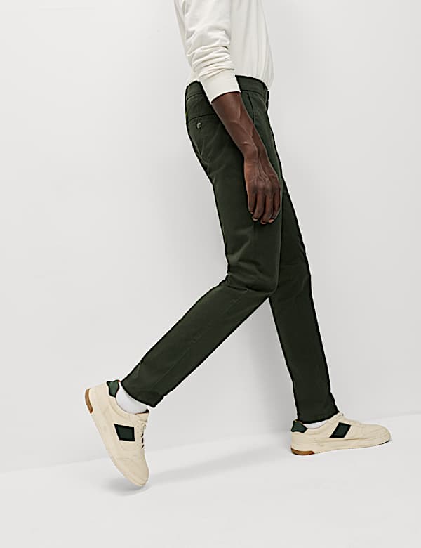 Slim Fit Stretch Chinos