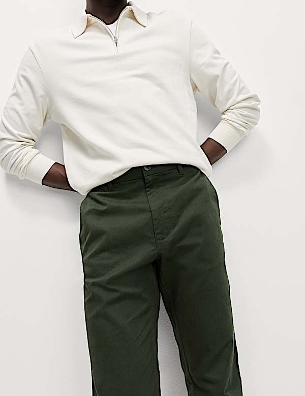 Slim Fit Stretch Chinos