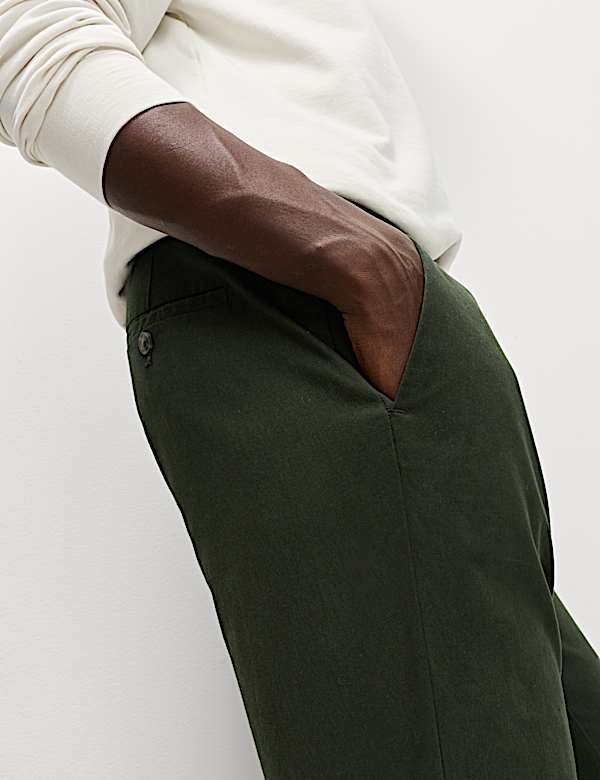 Slim Fit Stretch Chinos
