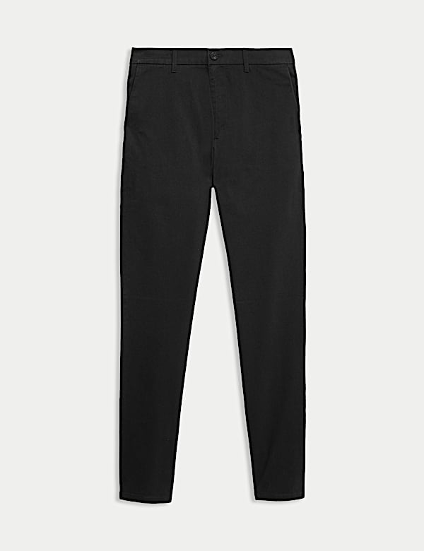 Slim Fit Cotton Rich Stretch Chinos - US