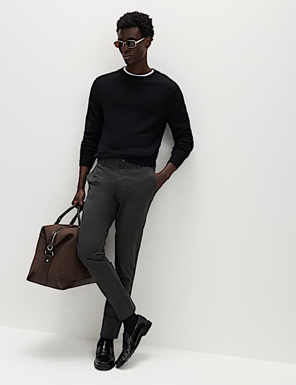 Skinny Fit Stretch Chinos - CA