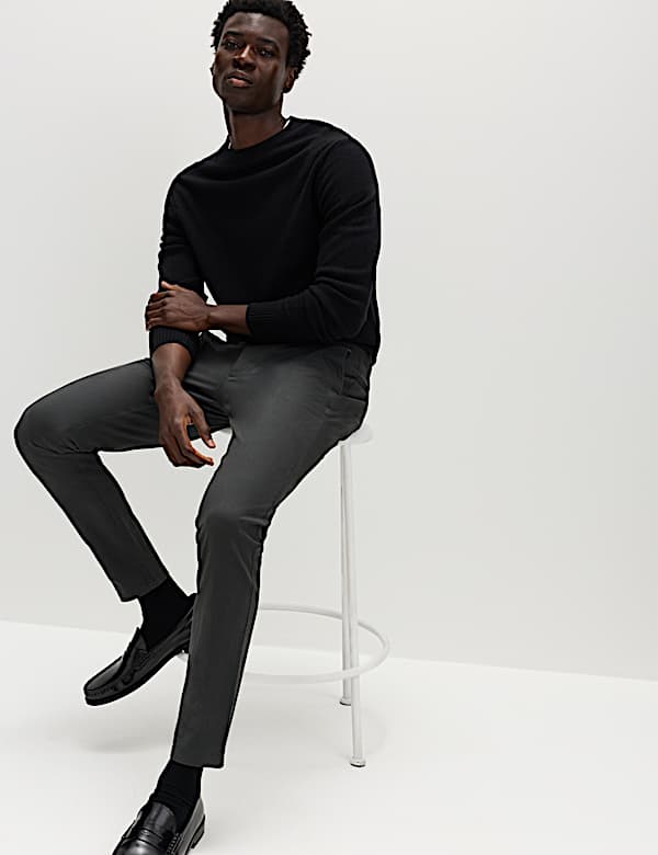 Skinny Fit Stretch Chinos - CA
