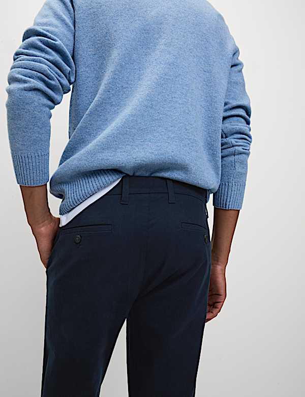 Skinny Fit Stretch Chinos - US
