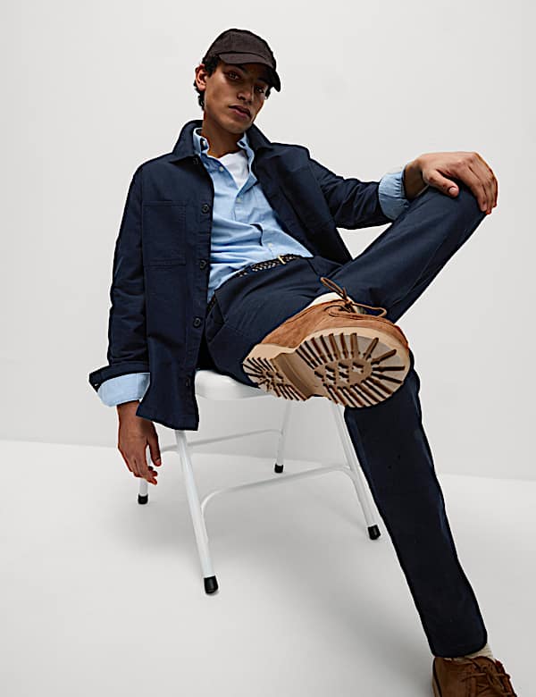 Chino coupe skinny en tissu extensible - FR