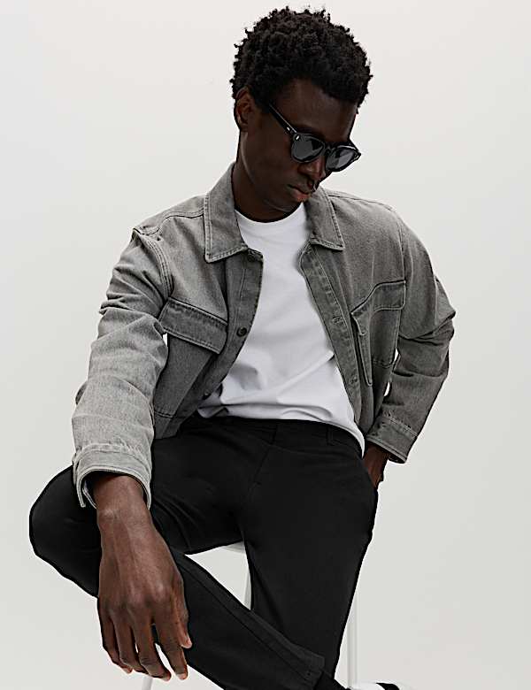 Skinny Fit Stretch Chinos - GR