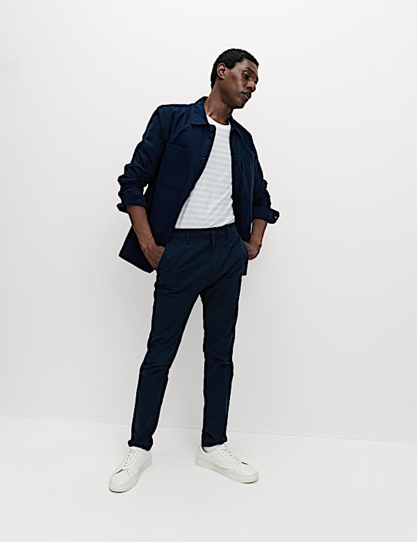 2 Pack Slim Fit Stretch Chinos - US