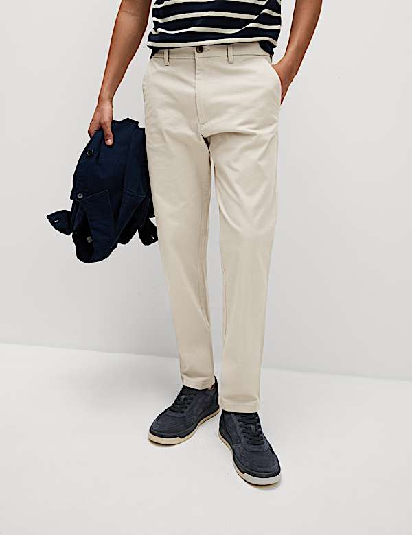 2pk Slim Fit Stretch Chinos - NL