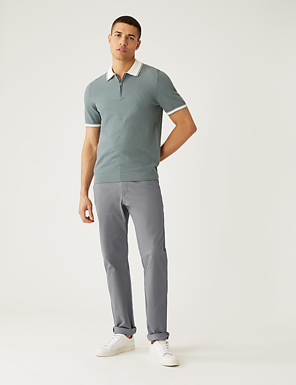 Regular Fit Stretch Chino