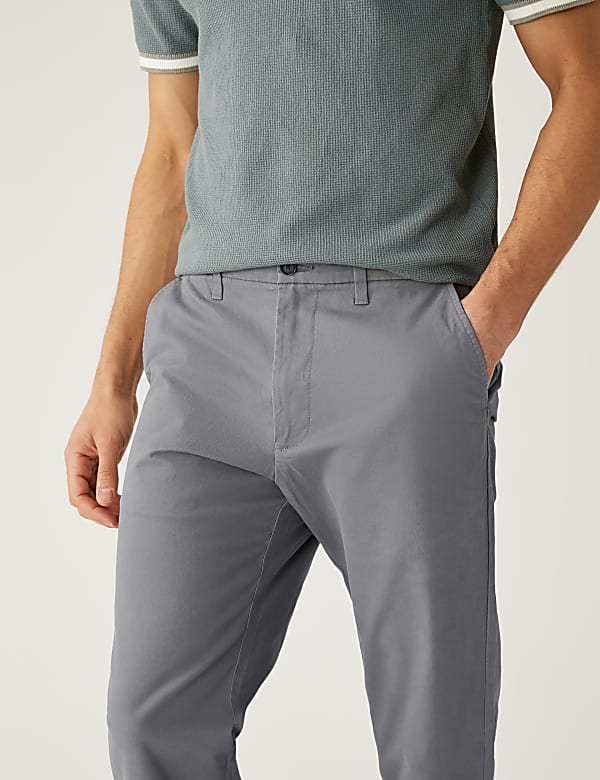 Regular Fit Stretch Chino