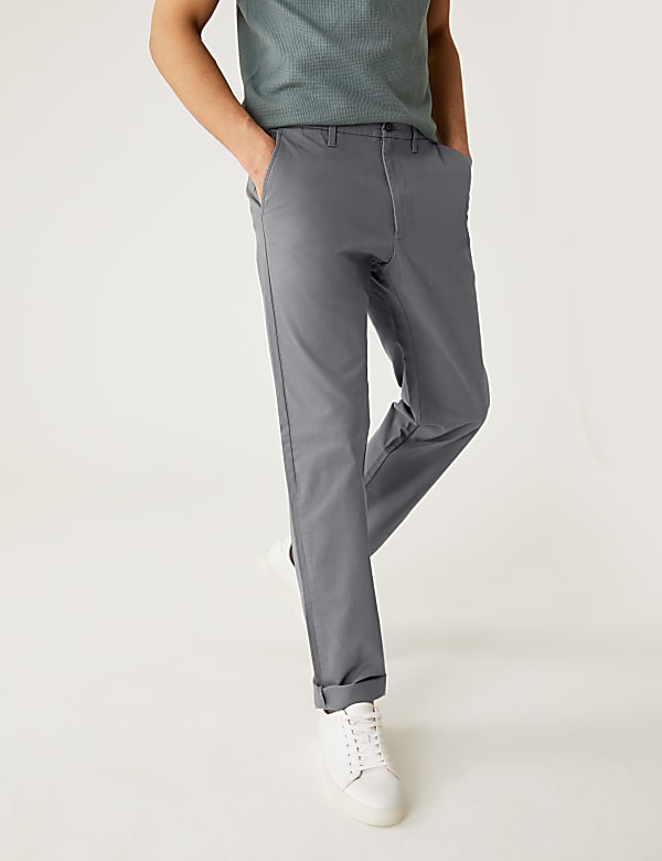 Regular Fit Stretch Chino
