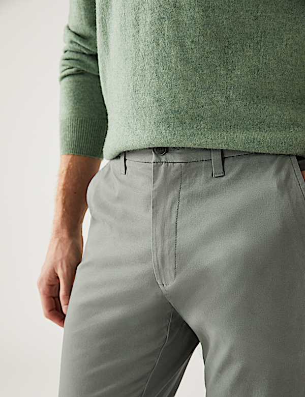 Regular Fit Stretch Chino
