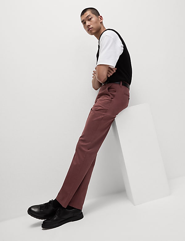 Regular Fit Stretch Chinos - CA