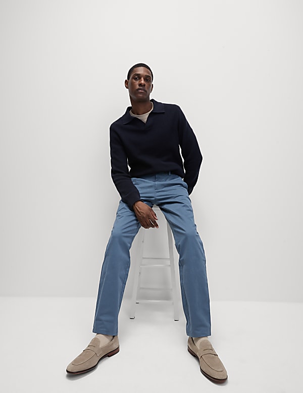Regular Fit Stretch Chino