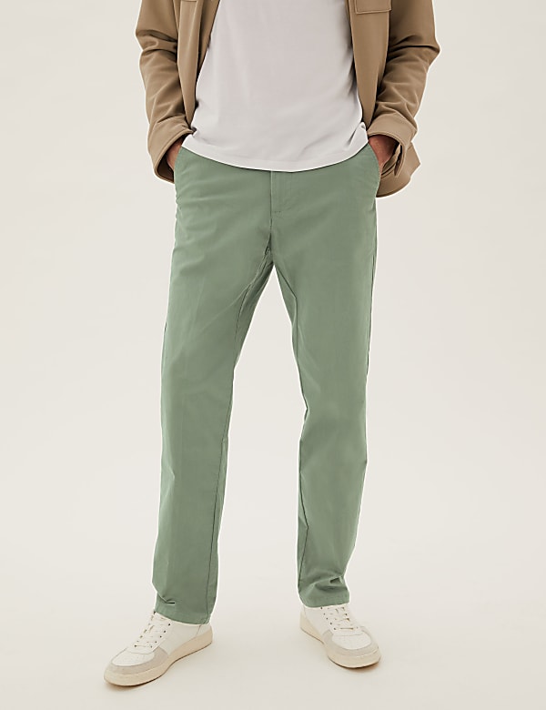 Regular Fit Stretch Chino