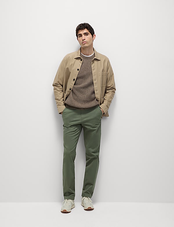 Regular Fit Stretch Chino