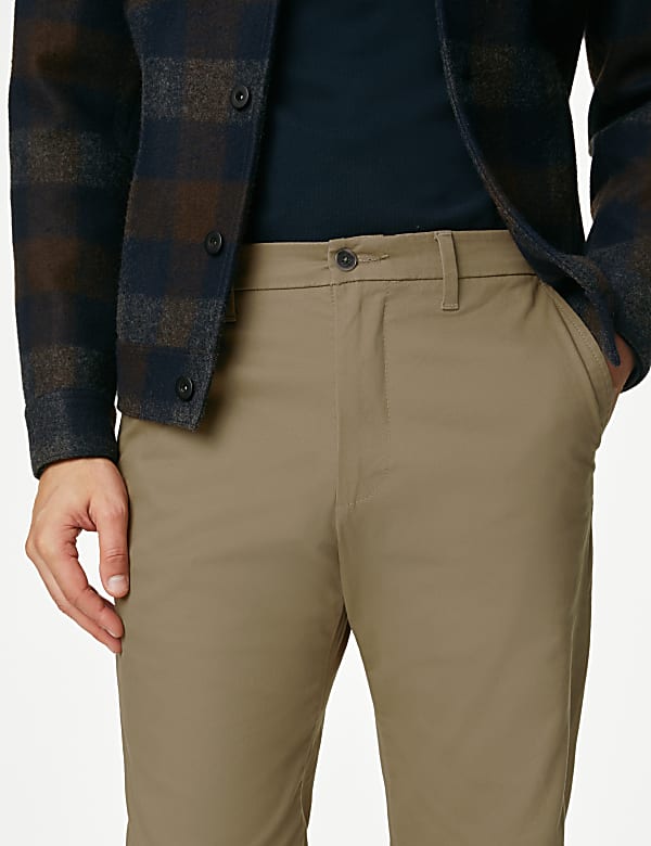 Regular Fit Stretch Chino