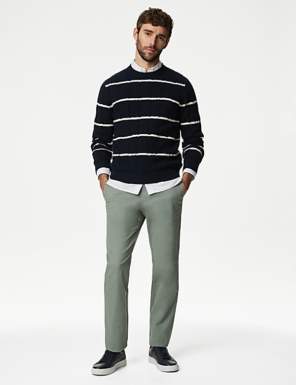 Regular Fit Stretch Chino