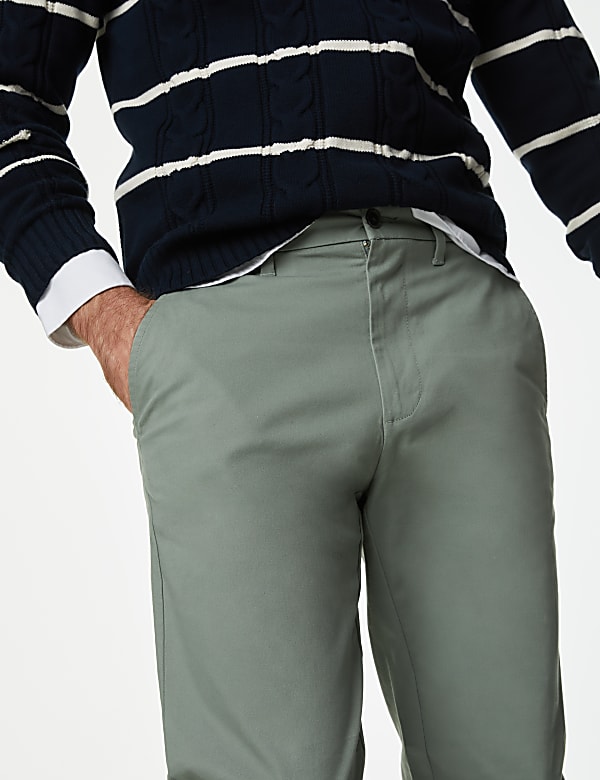 Regular Fit Stretch Chino
