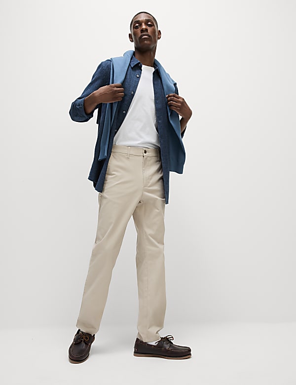 Regular Fit Stretch Chino