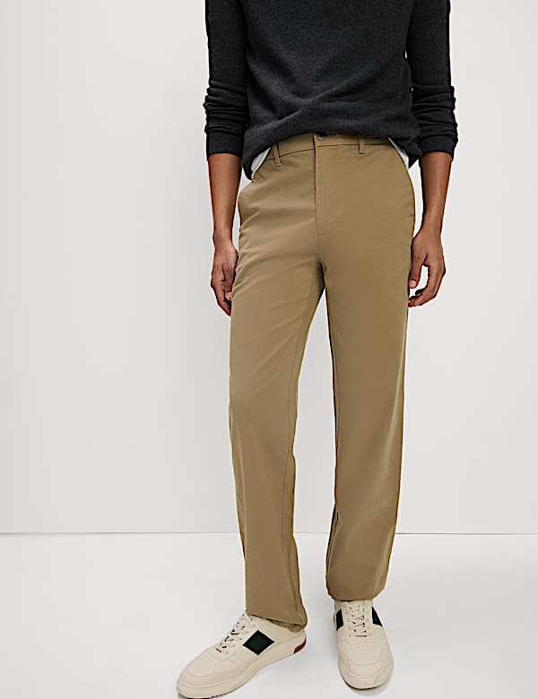 Regular Fit Stretch Chino