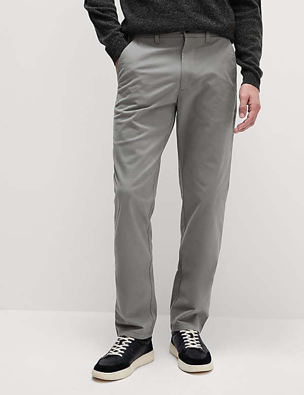Regular Fit Stretch Chino