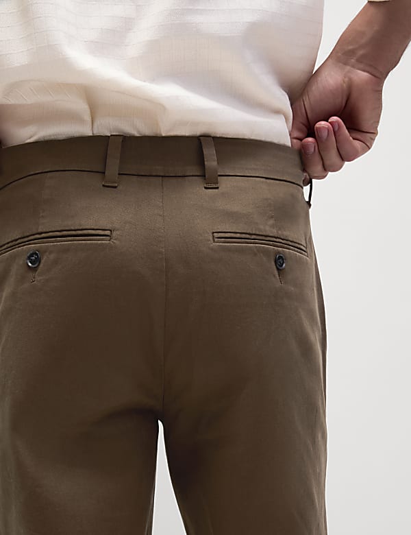 Regular Fit Stretch Chino
