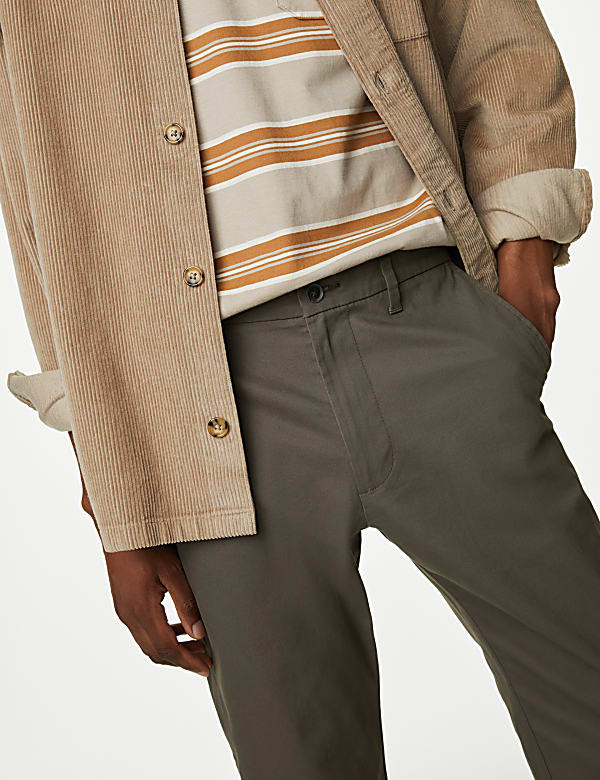 Regular Fit Stretch Chino
