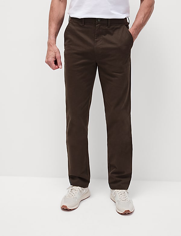 Regular Fit Stretch Chino