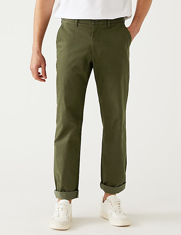 Regular Fit Stretch Chino