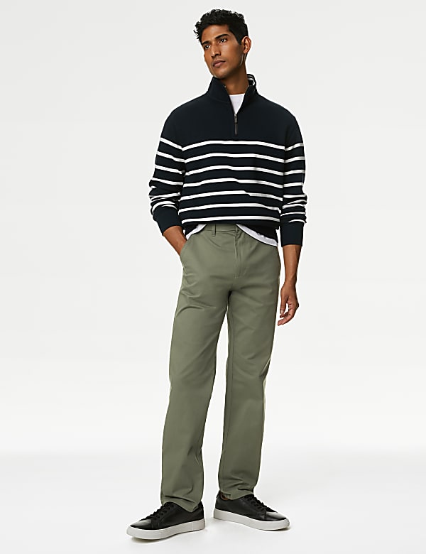 Regular Fit Stretch Chino