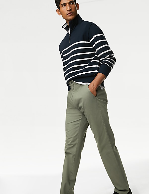 Regular Fit Stretch Chino