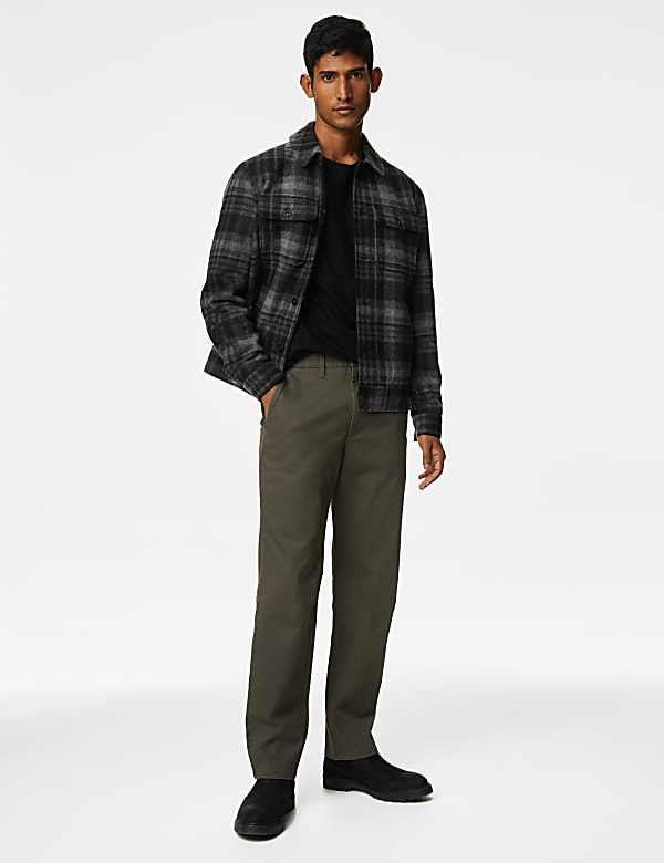 Regular Fit Stretch Chino