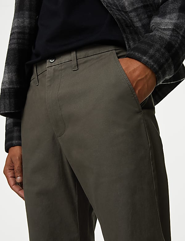 Regular Fit Stretch Chino