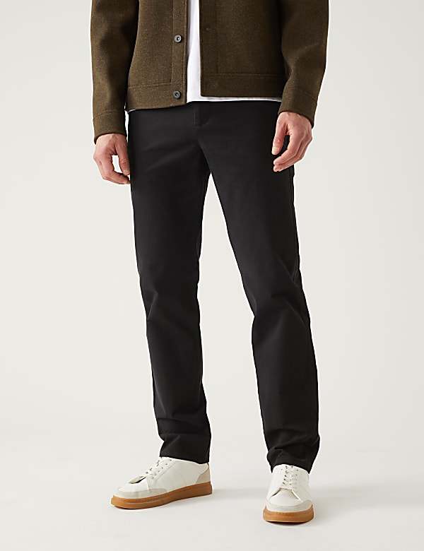 Regular Fit Stretch Chino