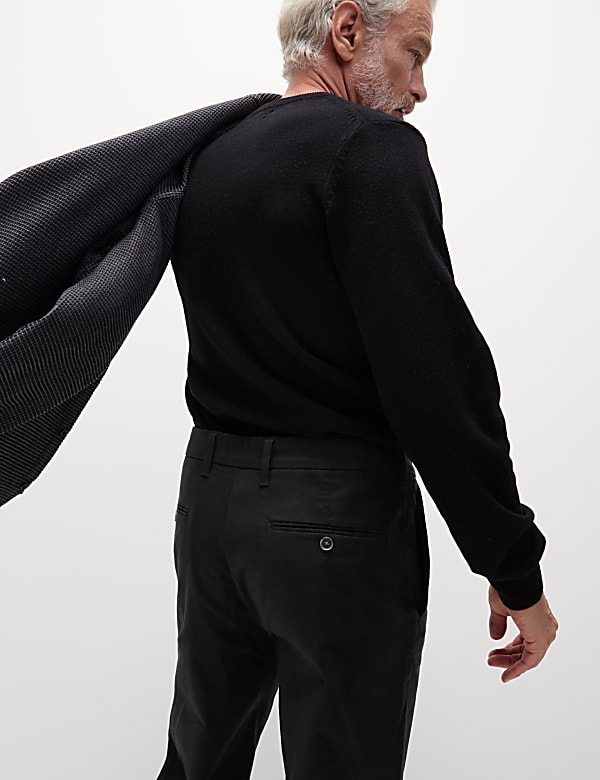 Regular Fit Stretch Chino