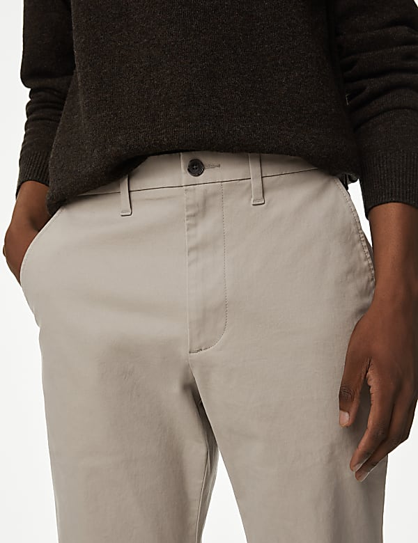 Regular Fit Stretch Chino