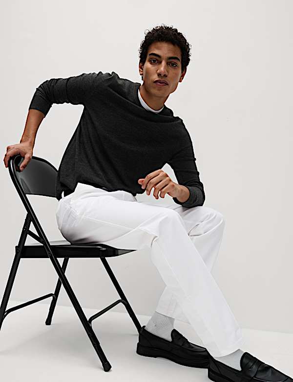 Regular Fit Stretch Chino