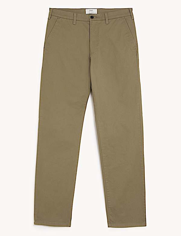 Big & Tall Regular Fit Stretch Chinos  - GR