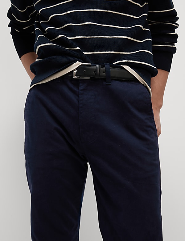 2 Pack Regular Fit Stretch Chinos - IT