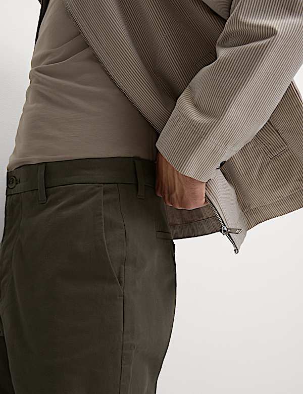 Regular Fit Stretch Chinos