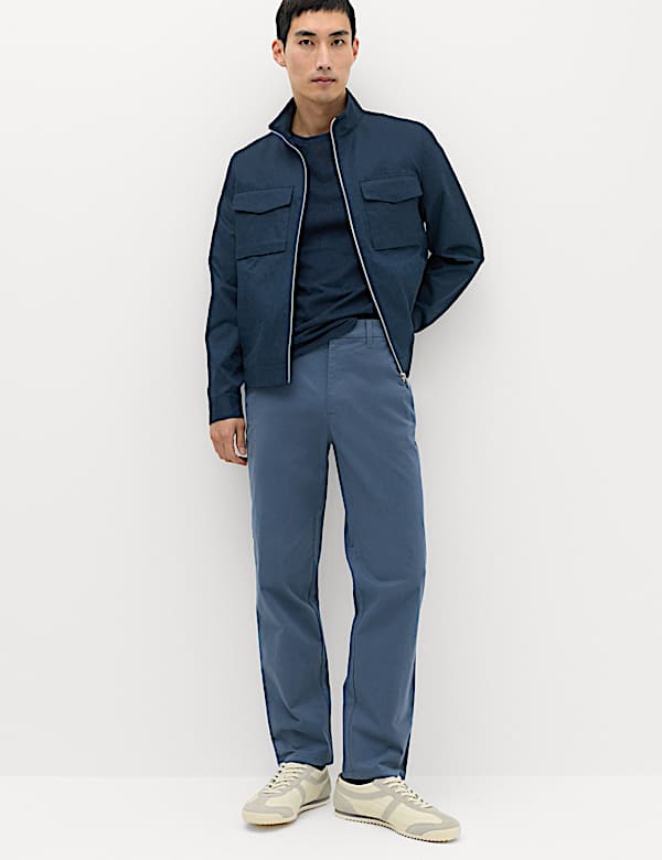 Regular Fit Stretch Chinos