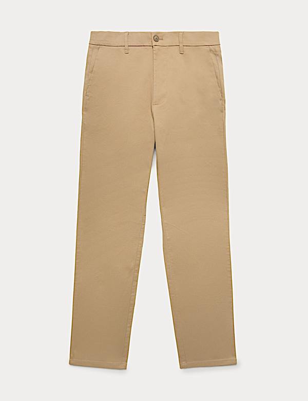 Regular Fit Stretch Chinos - FR