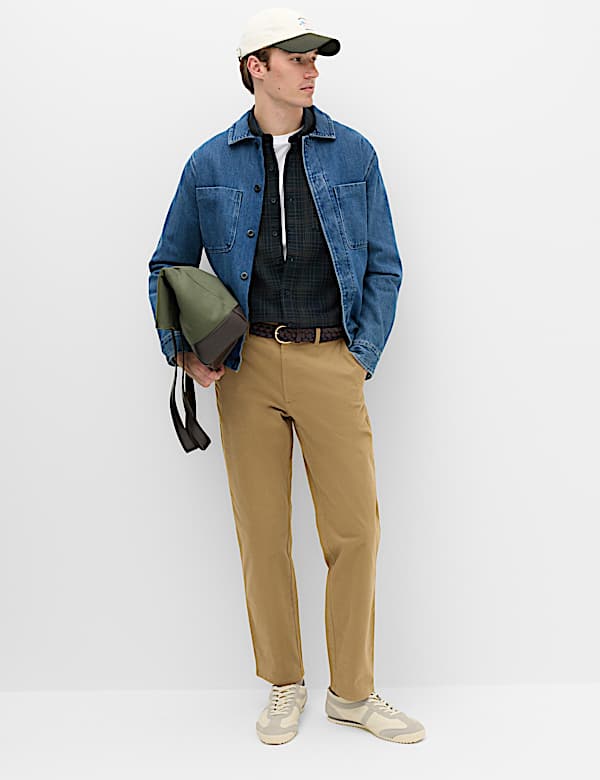 Regular Fit Stretch Chinos