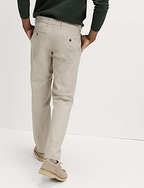 Regular Fit Stretch Chinos - IT