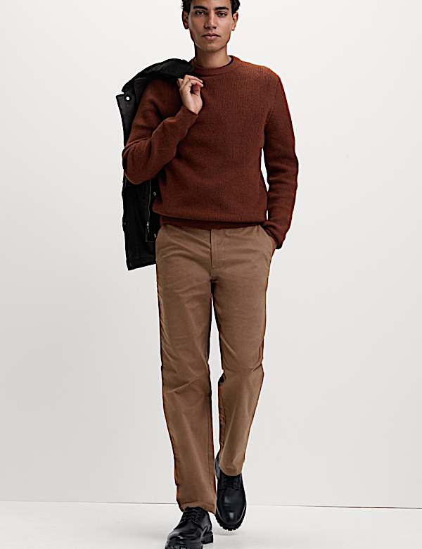Regular Fit Stretch Chinos