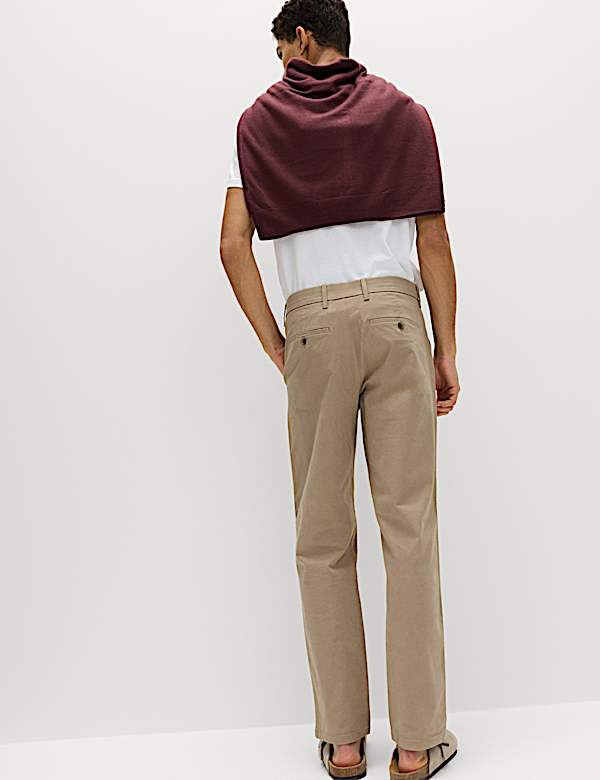Regular Fit Stretch Chinos - FR