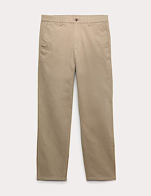 Regular Fit Stretch Chinos - FR