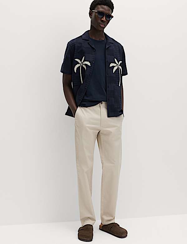Regular Fit Stretch Chinos - AL