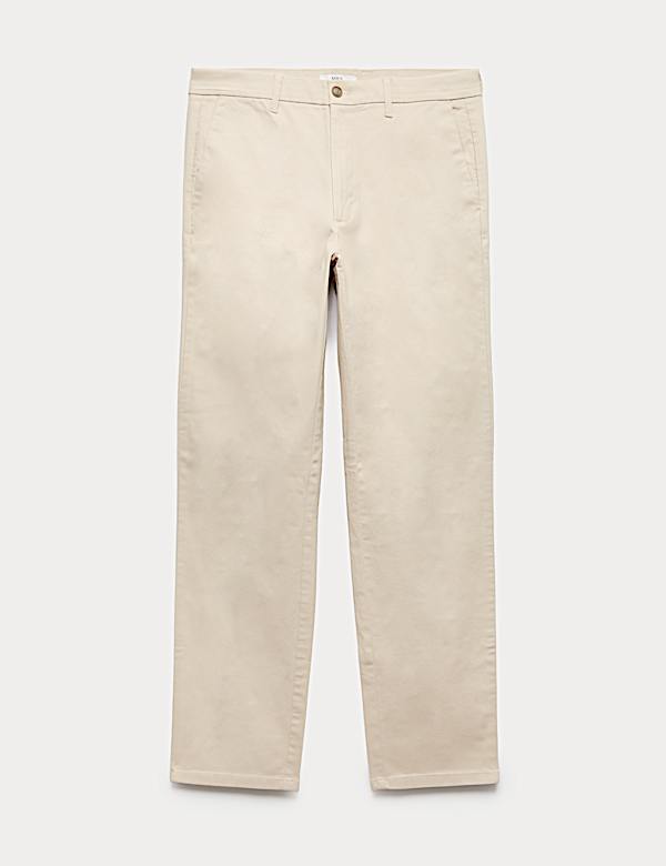 Regular Fit Stretch Chinos - AL