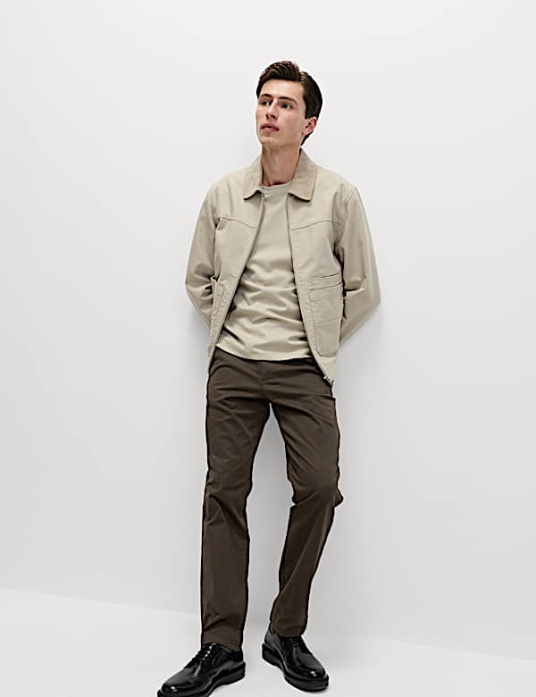 Regular Fit Stretch Chinos